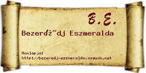 Bezerédj Eszmeralda névjegykártya